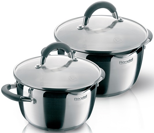 

Набор посуды RONDELL RDS-339 Flamme 3,2л + 5,7л