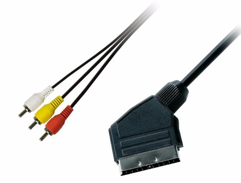 

Кабель Piko 3xRCA M - SCART M 1.5m