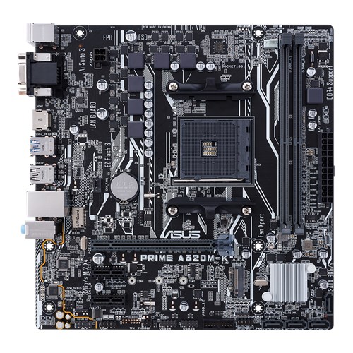 

Материнская плата Asus PRIME A320M-K (AM4 A320) mATX