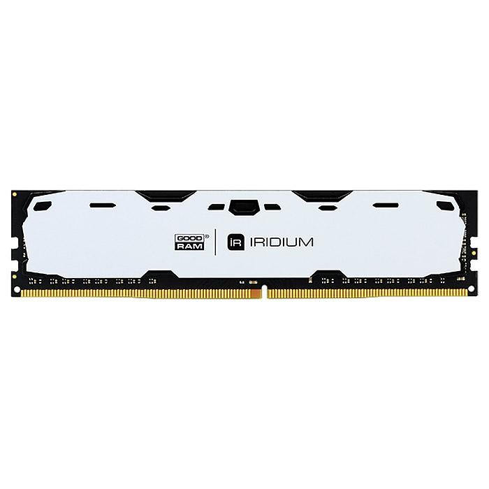 

Память GoodRam Iridium White 1x8Gb DDR4 2400MHz (IR-W2400D464L15S/8G)