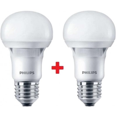 

Комплект ламп Philips LEDBulb E27 5-40W 230V 3000K