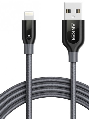 

Кабель ANKER Powerline+ Lightning 1.8м Silver (A81