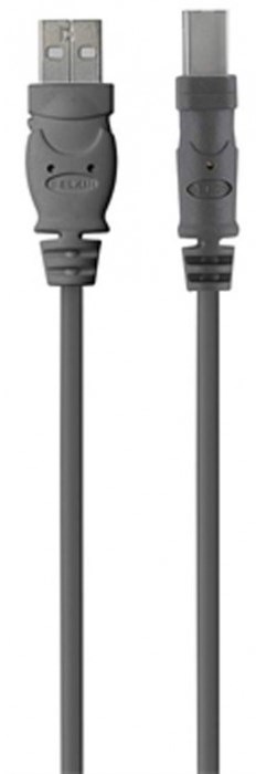 

Кабель Belkin USB Type-A to USB Type-B 4.8м, Black (F3U154bt4.8M)