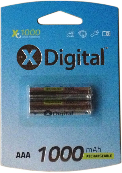 

Аккумулятор X-DIGITAL HR03 Ni-MH 1000mAh
