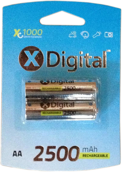 

Аккумулятор X-DIGITAL HR06 Ni-MH 2500mAh