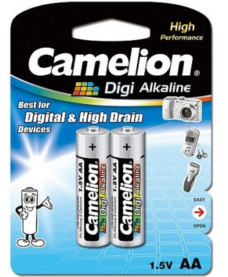 

Батарейка Camelion AA bat Alkaline 2шт Digi Alkaline (LR6-BP2DG)
