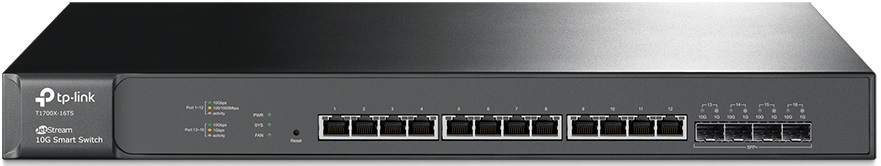 

Коммутатор Tp-Link T1700X-16TS 12x1Gbit 4 SFP+