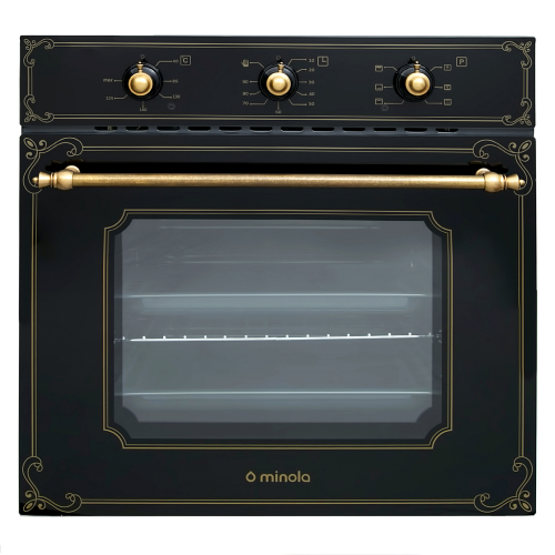 

Духовой шкаф MINOLA OE 66134 BL RUSTIC GLASS