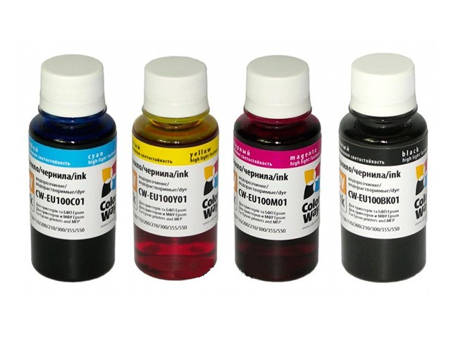 

Чернила CW Epson L100/L200 (4х100мл)
