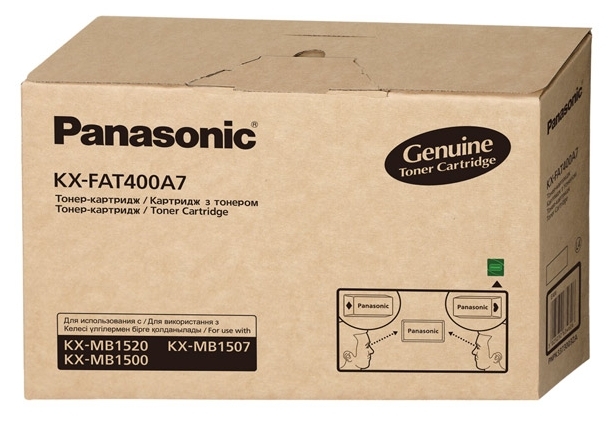 

Тонер-картридж Panasonic KX-FAT400A7 (1800стр) для KX-MB1500/1520