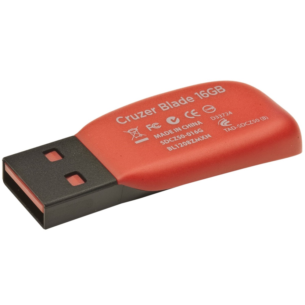 Флешка 16Gb SanDisk Cruzer Blade Blister (SDCZ50-016G-B35) · 6