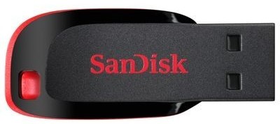 Флешка SanDisk Cruzer Blade 64GB (SDCZ50-064G-B35) · 2