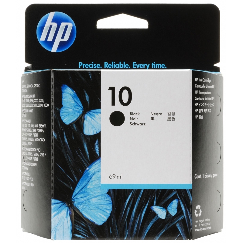 

Картридж HP 10 black (C4844AE)