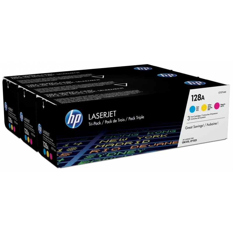

Картридж HP 128A CYM Tri-Pack (CF371AM)