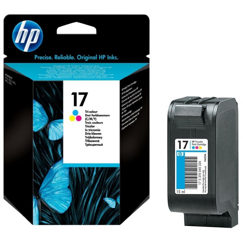 

Картридж HP 17 color, 15ml (C6625A)
