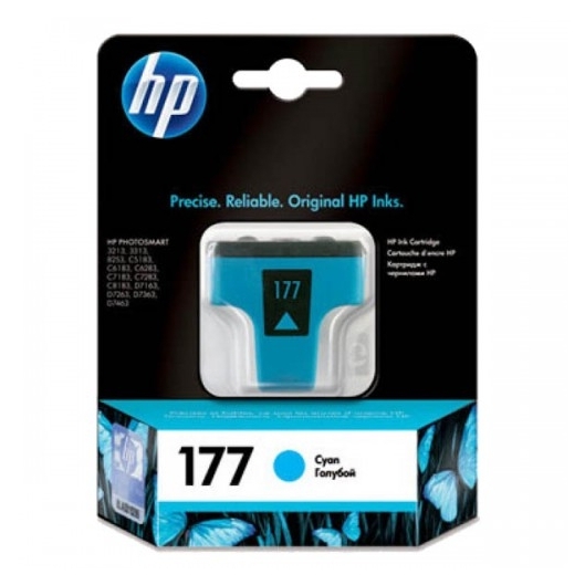 

Картридж HP 177 cyan (C8771HE)