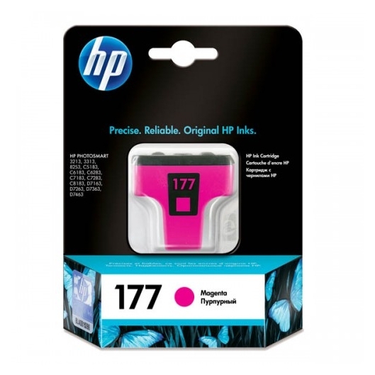 

Картридж HP 177 magenta, 3,5ml (C8772HE)