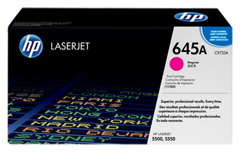 

Картридж HP 645A CLJ5500 magenta (C9733A)