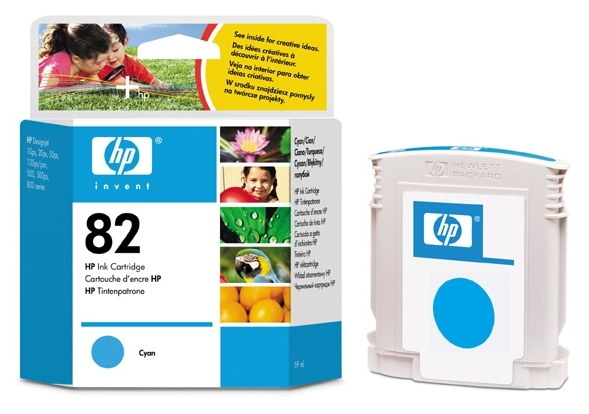 

Картридж HP 82 cyan (C4911A)