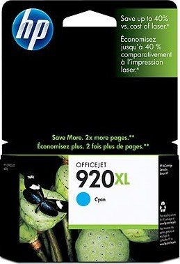 

Картридж HP 920XL cyan (CD972AE)