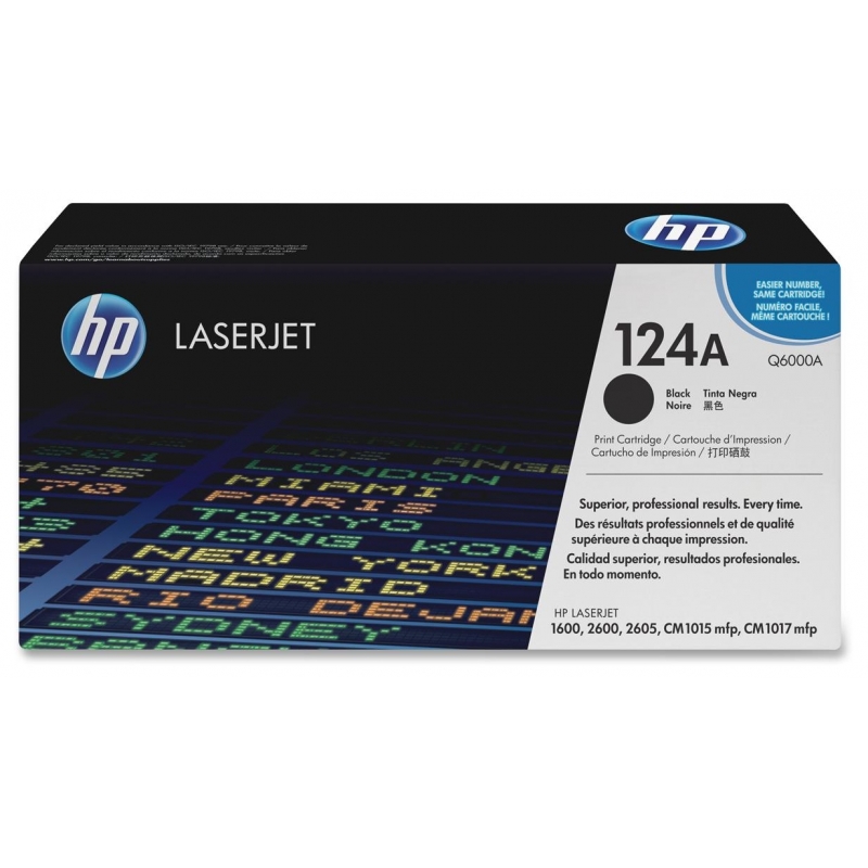 

Картридж HP CLJ1600/ 2600 black (Q6000A)