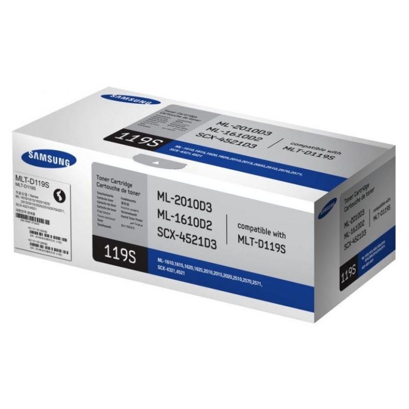 

Картридж Samsung ML-1610/1615/2010/2510/2570, SCX-4321/4521 (MLT-D119S/SEE)