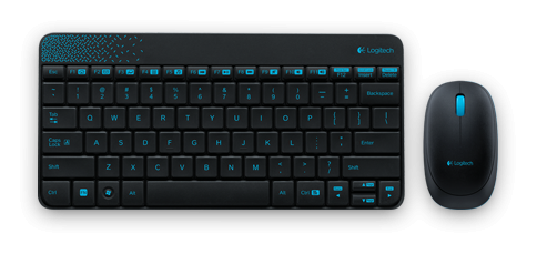 

Клавиатура и мышь Logitech Wireless Combo MK240 Black Rus (920-005790)