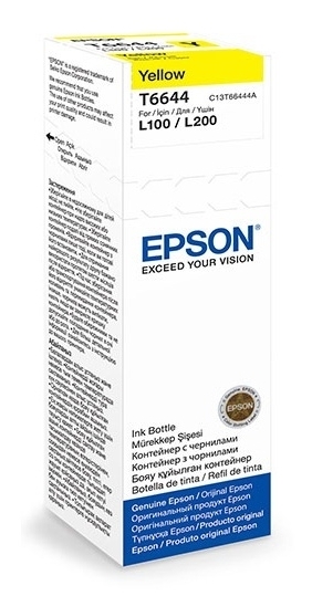 

Контейнер Epson L100/L200 yellow (C13T66444A)