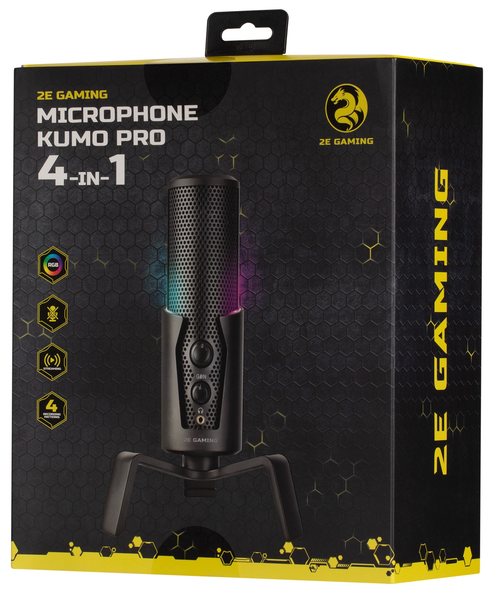 Мікрофон 4в1 2E GAMING Kumo Pro, Black (2E-MG-STR-4IN1MIC) · 6
