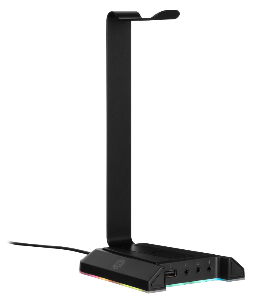 Підставка 3в1 для гарнітури 2E GAMING GST320 RGB 7.1 USB Black (2E-GST320UB) · 3
