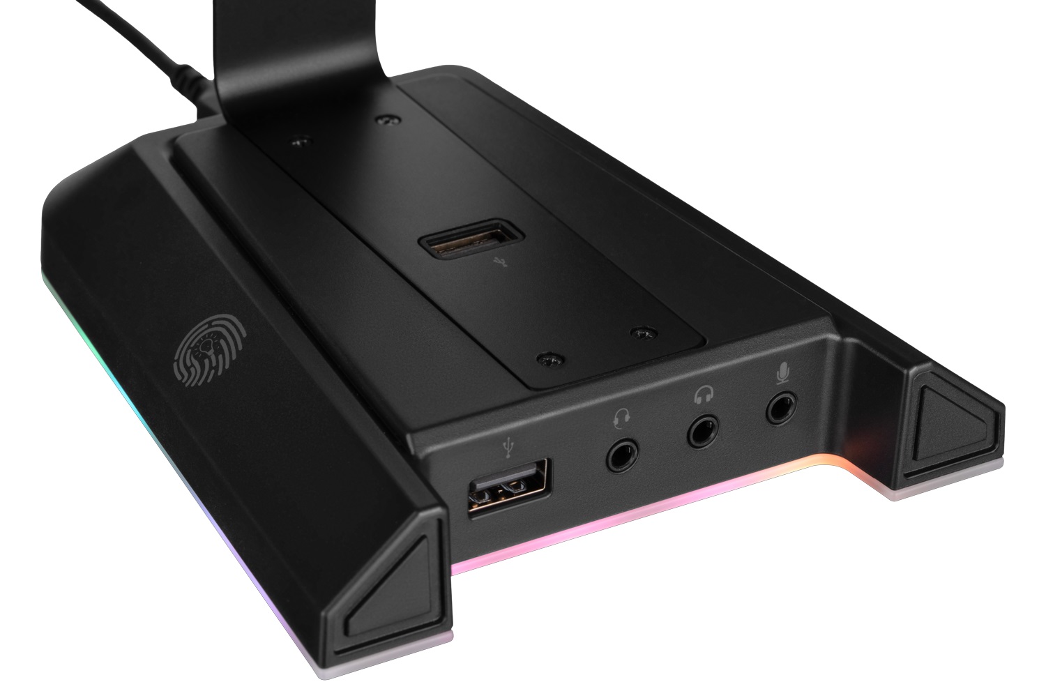 Підставка 3в1 для гарнітури 2E GAMING GST320 RGB 7.1 USB Black (2E-GST320UB) · 5