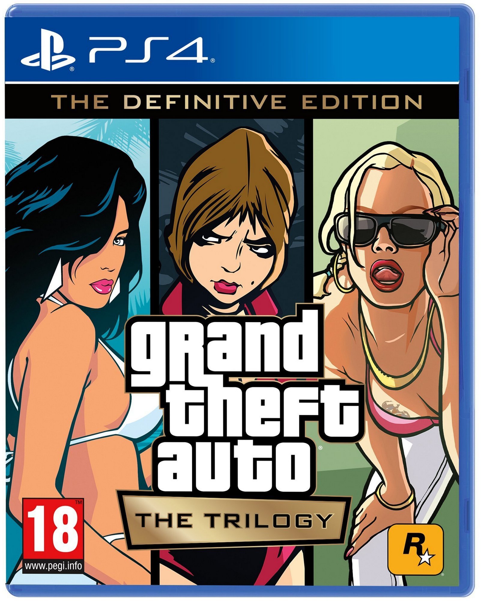 Игра Grand Theft Auto: The Trilogy PS4 (5026555430920) в Киеве