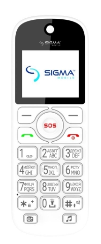 Мобильний телефон SIGMA Comfort 50 Senior White в Киеве