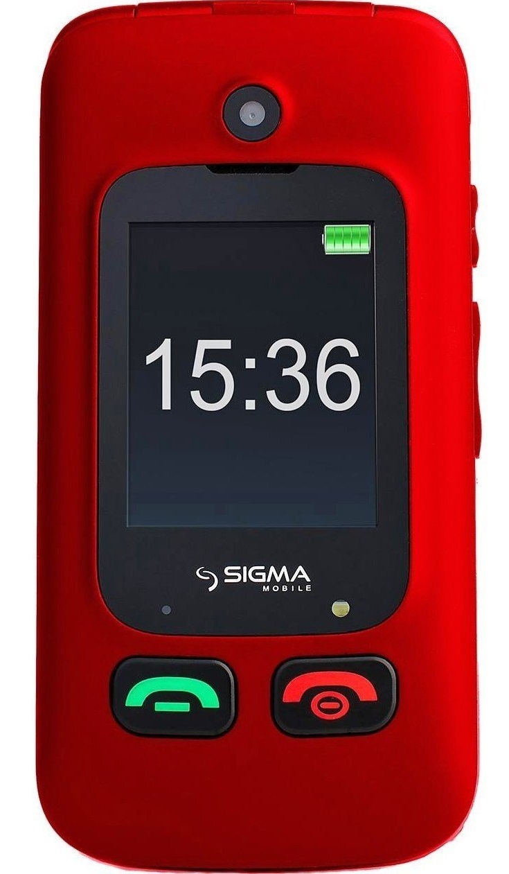

Мобильный телефон SIGMA Comfort 50 Shell DS Bl-Red