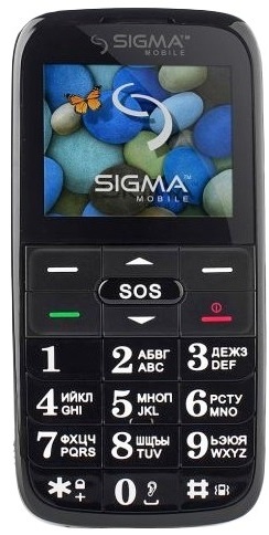 

Мобильный телефон SIGMA Comfort 50 Slim 2 Black