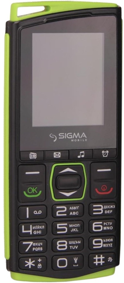 

Мобильный телефон SIGMA Comfort 50 Mini4 Black-Green