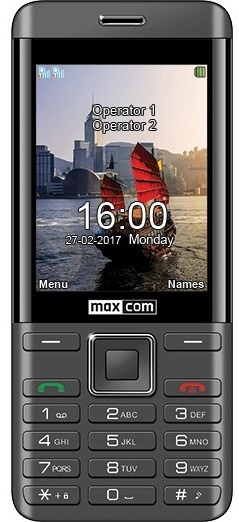 

Мобильный телефон MAXCOM MM236 Black-SIlver