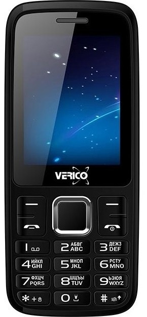 

Мобильный телефон VERICO B241 Black