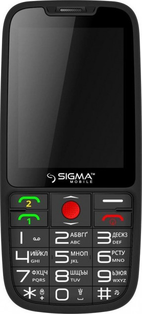 

Мобильный телефон SIGMA MOBILE Comfort 50 Elegance3 black
