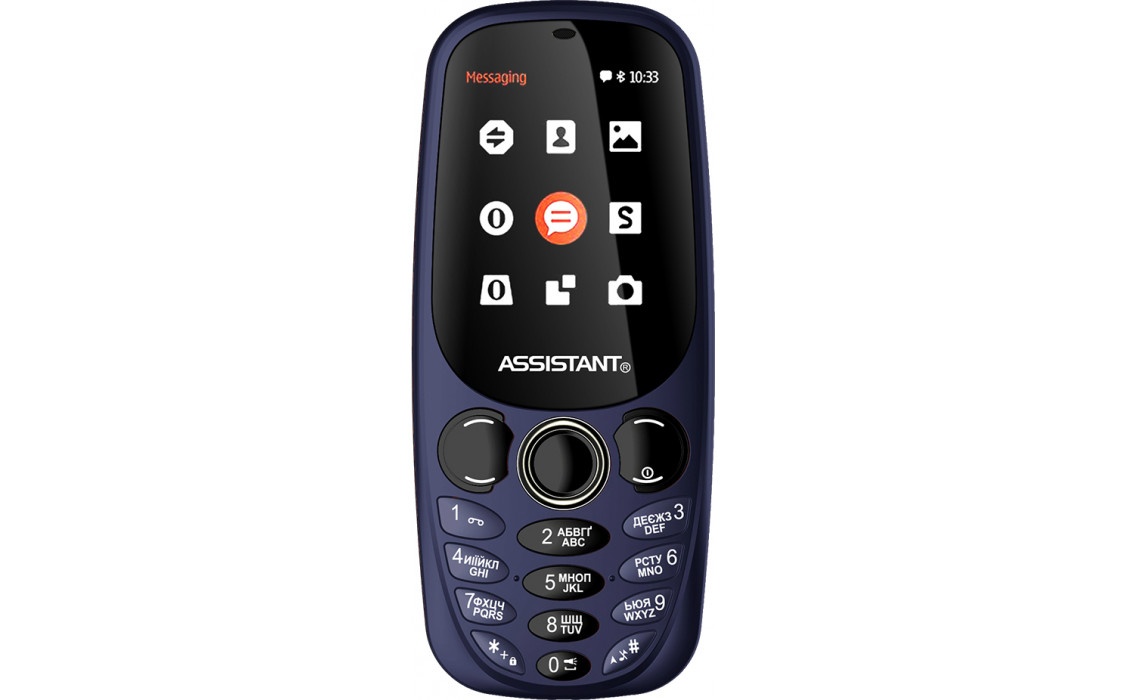 

Мобильный телефон ASSISTANT AS-201 Blue