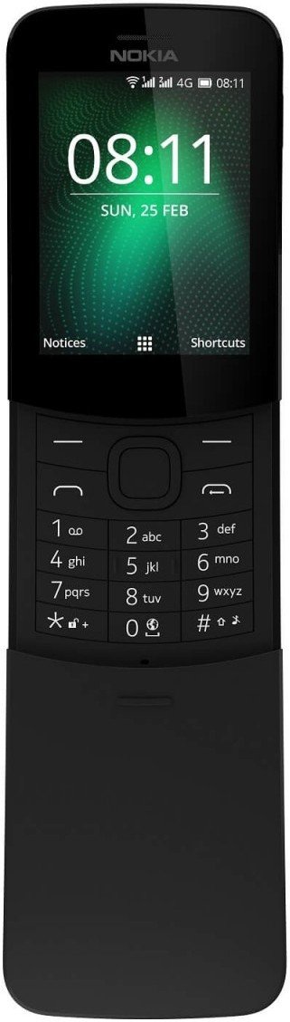 

Мобильный телефон NOKIA 8110 4G Black
