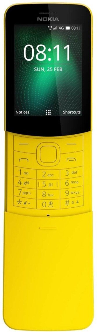 

Мобільний телефон NOKIA 8110 4G Yellow
