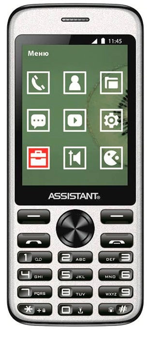 Мобільний телефон ASSISTANT AS-204 Black в Києві