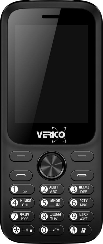 Мобільний телефон VERICO Carbon M242 Black в Києві