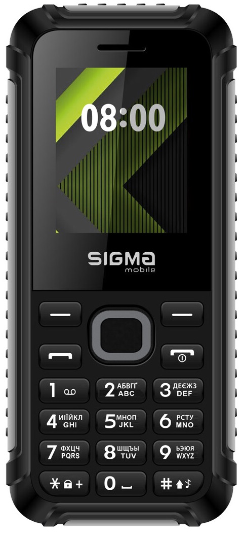 Мобільний телефон SIGMA X-style 18 Track Black-Grey (4827798854419) в Києві