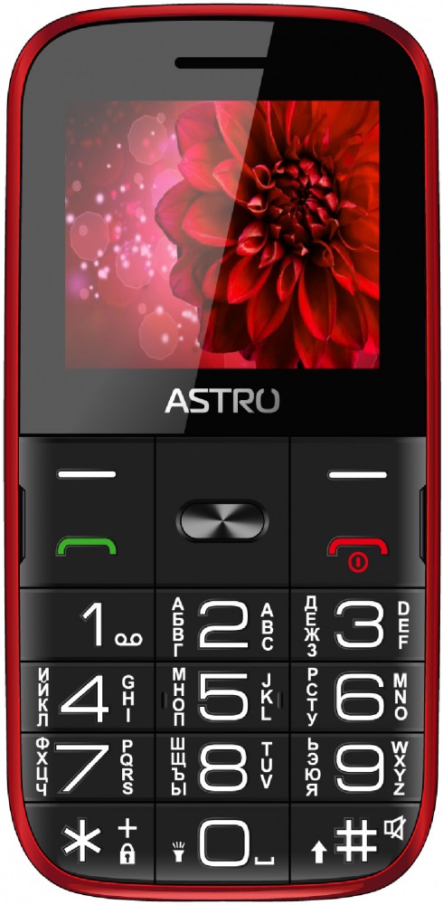 Мобільний телефон ASTRO A241 Red в Києві