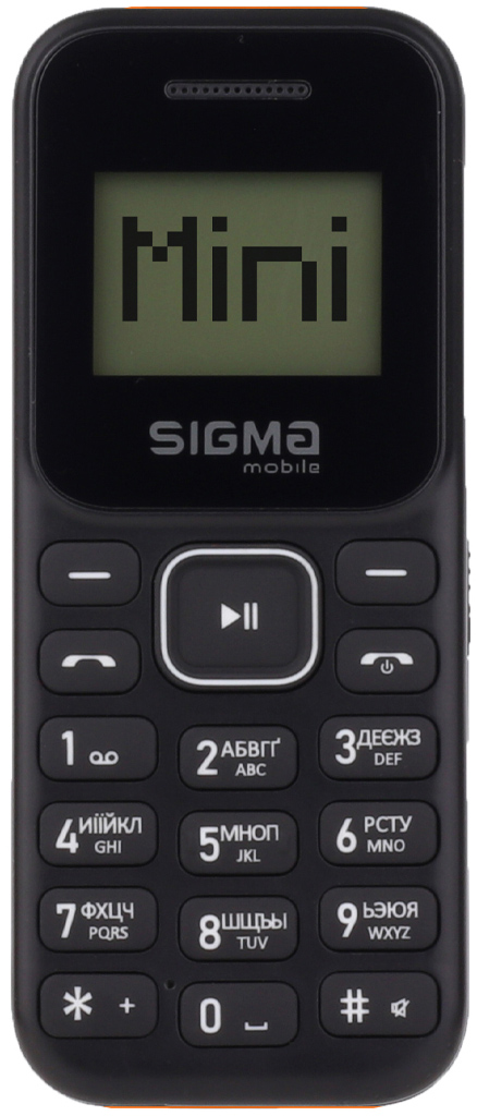 Мобільний телефон SIGMA MOBILE X-style 14 Mini Black-orange в Києві