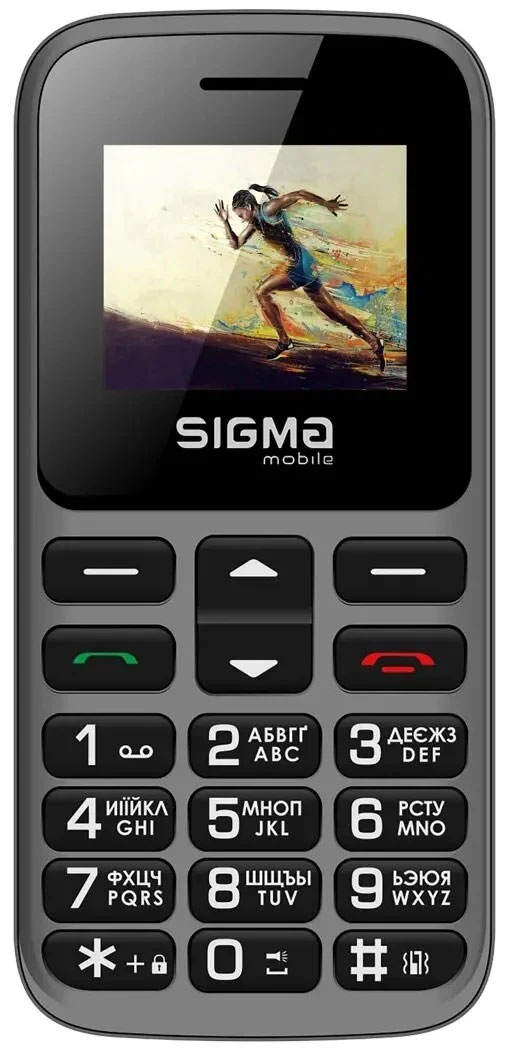 Мобильный телефон SIGMA MOBILE Comfort 50 Hit 2020 Grey в Киеве