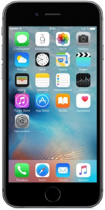 

Смартфон APPLE iPhone 6s 128GB Space Gray Як новий (MKQT2)