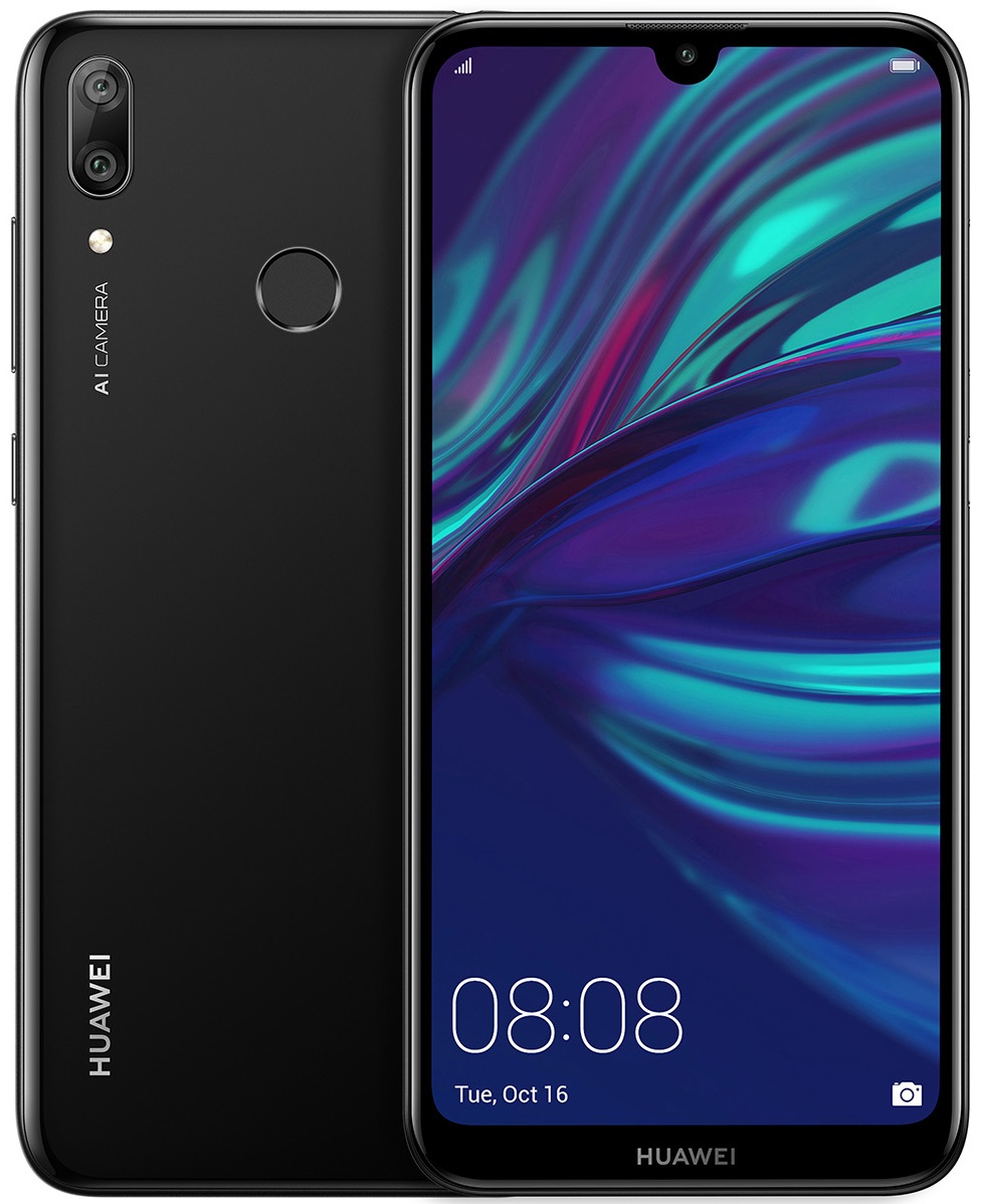 

Смартфон HUAWEI Y7 2019 3/32GB Midnight Black (51093HES)